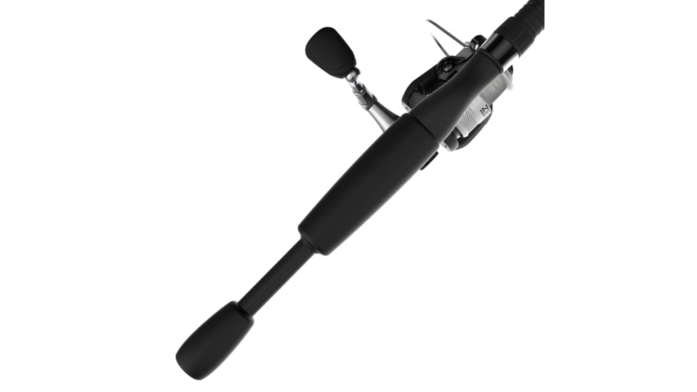 Zebco 33 Spinning Reel and Telescopic Rod Combo, Extendable 20in to 6ft Fiberglass Pole, EVA Rod Handle, SZ 20 Reel, Aluminum Spool, QuickSet Anti-Reverse, Silver/Black, 33SP605MTELA.FB4