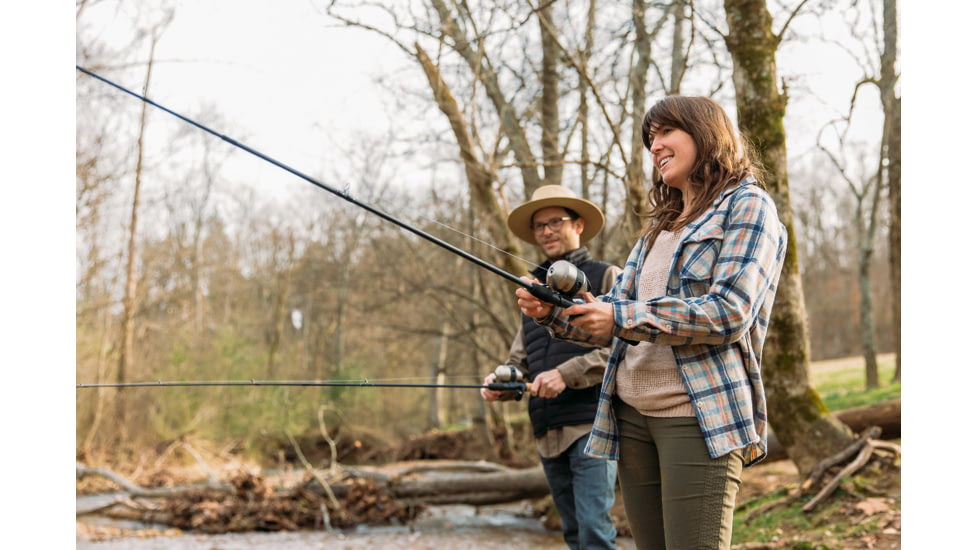 Zebco 33 Spincast Reel and Rod Combo, 5ft 6in 2-PC Fiberglass Rod, QuickSet Anti-Reverse Reel w/ Bite Alert, Including BONUS Reel, Silver, 3333N.BP4