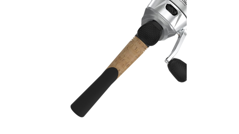 Zebco 33 Platinum Spincast Combo Rod, 5ft 6in, Medium, Moderate, 2 Pieces, Silver, 33NPL.BP4