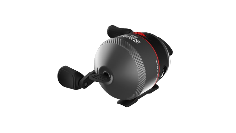 Zebco 33 Rhino Spincast Reel and Rod Combo, 6ft 2-PC E-Glass Rod w/ ComfortGrip Handle, QuickSet Anti-Reverse Reel w/ Bite Alert, Gray/Black, ZR33602MA.NS3