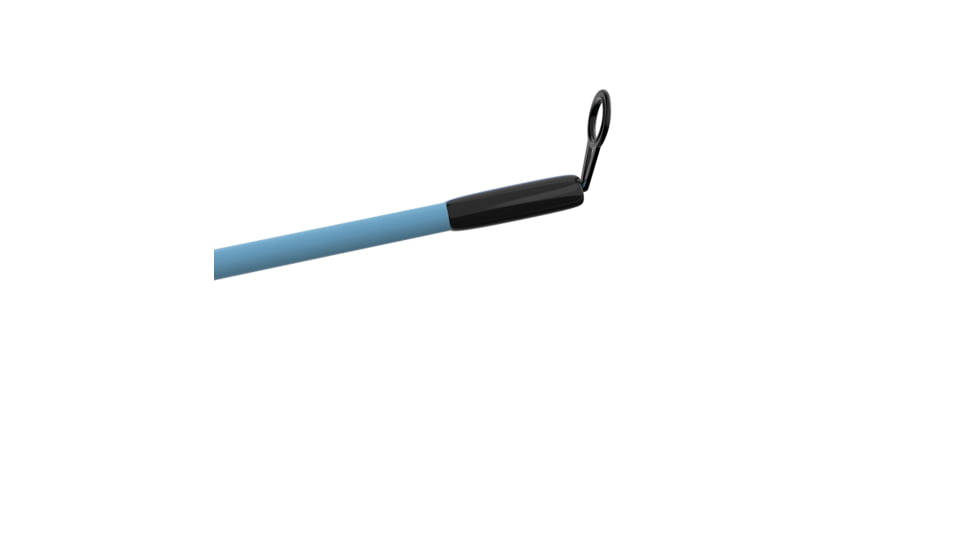 Zebco 33 Salt Fisher Spincast Reel and Rod Combo, 6ft 6in 2-PC Telescopic Rod, Medium-Heavy, SZ 30 Reel, 3.6-1 Ratio, 4-PC Strike King Tackle Kit, Blue, 33SWSK662MH.FB4