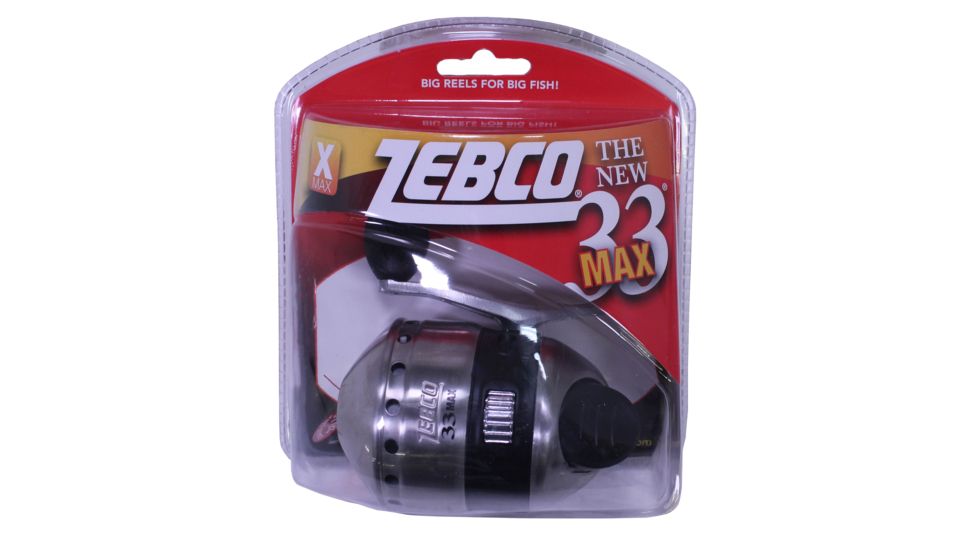 Zebco 33MAX SPINCAST REEL Clam 33MXKA,20C,CP3