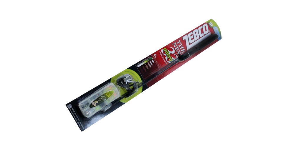 Zebco 33MICRO TRGGRSPN 4'6 2PC UL COMBOw/4# 33MT462UL.04C.BP4