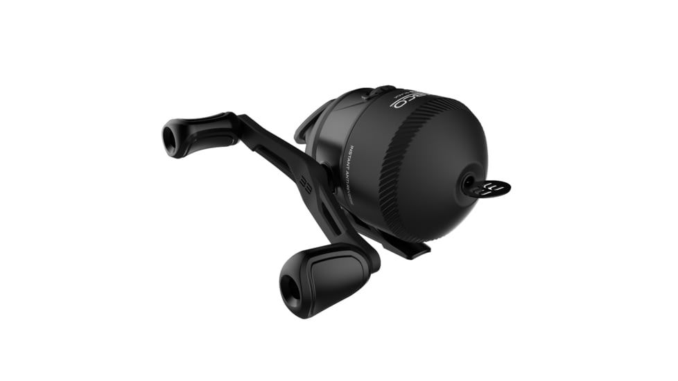 Zebco 33 Black Spincast Reel and Rod Combo, 6ft 2-PC Graphite Rod w/ ComfortGrip Handle, QuickSet Anti-Reverse Reel w/ MicroFine Drag, Black, 33BL602MA.NS4