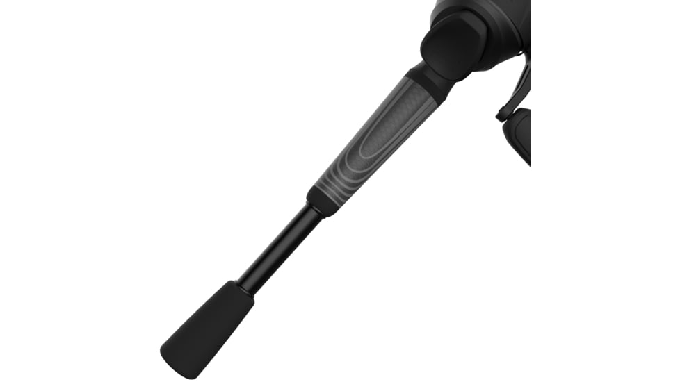 Zebco 33 Black Spincast Reel and Rod Combo, 6ft 2-PC Graphite Rod w/ ComfortGrip Handle, QuickSet Anti-Reverse Reel w/ MicroFine Drag, Black, 33BL602MA.NS4