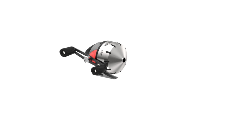 Zebco 404 Hoss Spincast Reel and Rod Combo, 5ft 6in 2-PC Rod, Medium, Moderate-Fast, SZ 40 Reel, 32-PC Eagle Claw Tackle Kit, RH Retrieve, Gray/Red, 404HOSSEC562M.FB4