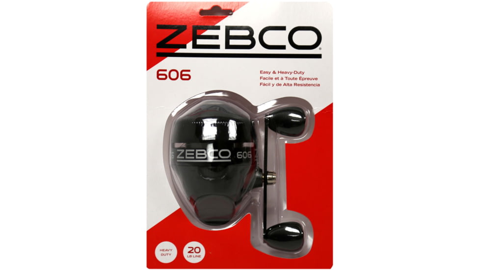Zebco Spincasting Reel, 3.1:1, 1, Right, 606MBK.CP3