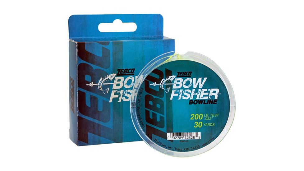 Zebco Bowfisher Bowline, Green, 30 yds, BOWLINE200P.BX3