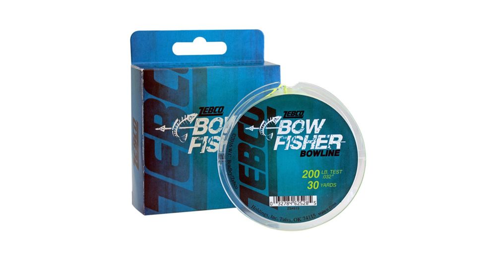 Zebco Bowfisher Bowline, Green, 30 yds, BOWLINE200P.BX3
