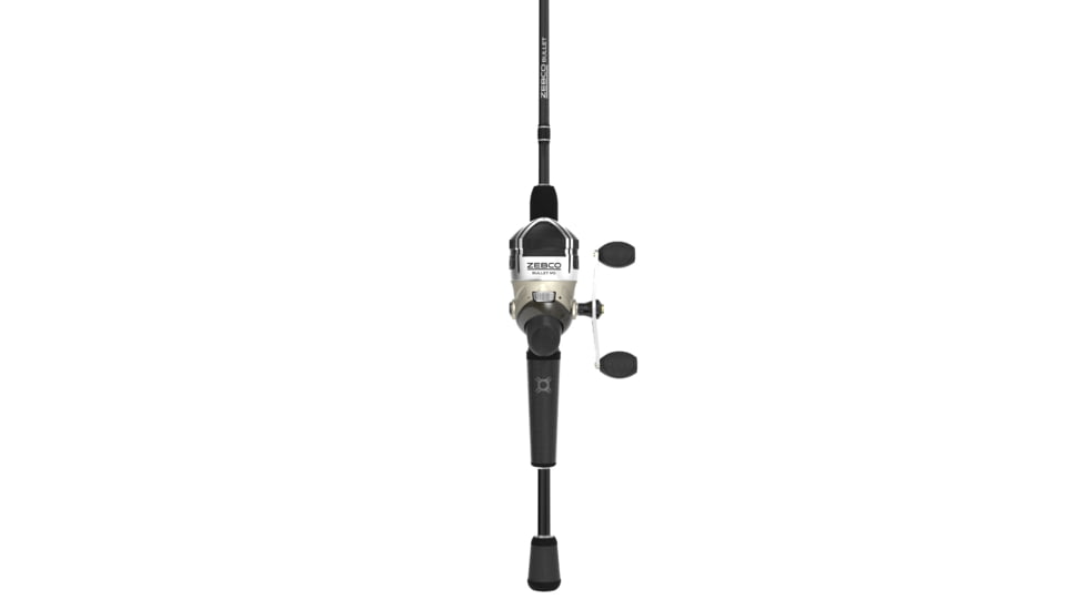 Zebco Bullet Mg Spincast Reel and Rod Combo, 7ft 1-PC IM8 Graphite Rod w/ MaxTac Grip Rod Handle, ZB30MG701MHA.NS3