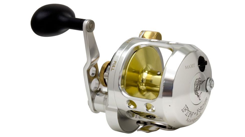 Zebco Fin-nor Marquesa Lever Drag Reel, Reel with Top Bar, 30sz 174882