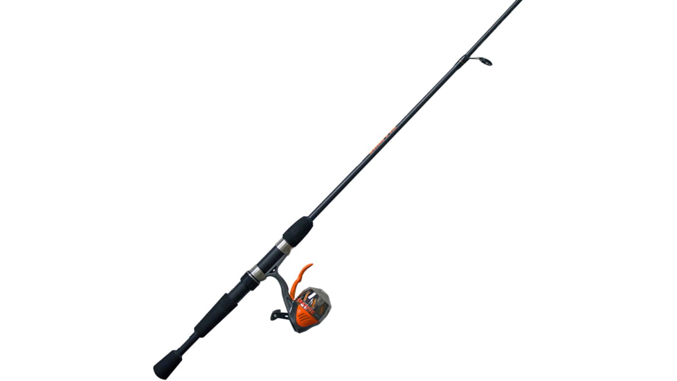 Zebco Micro Triggerspin Combo, Medium-Light Power, 78 in, Black, CRFTS662MLA.NS4