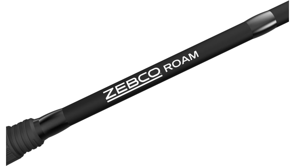Zebco Roam 20 Size Spinning Combo, 8 lb Line, w/2 Piece Medium Light Rod, Black, 6ft, ROAMBK20602ML.NS3