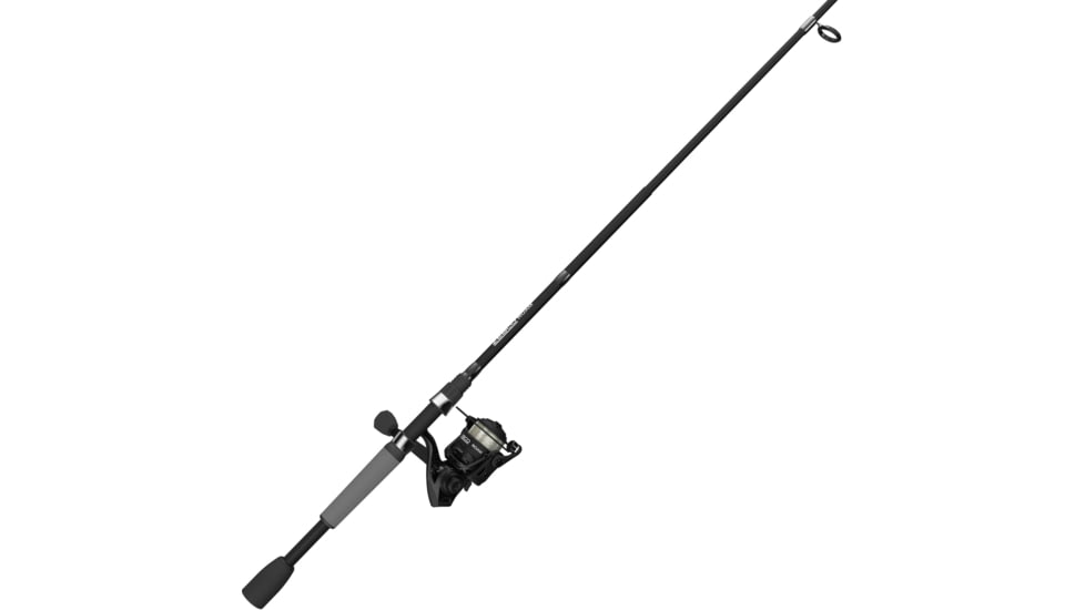 Zebco Roam 20 Size Spinning Combo, 8 lb Line, w/2 Piece Medium Light Rod, Black, 6ft, ROAMBK20602ML.NS3