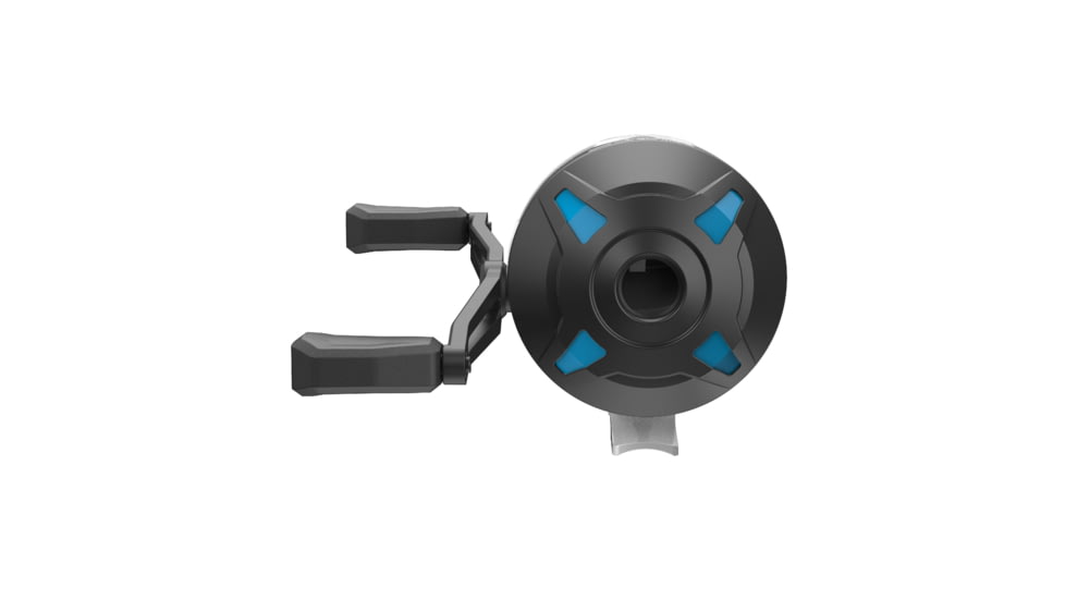 Zebco Roam Spincast Reel, SZ 30 Reel, Changeable Right or LH Retrieve, Pre-Spooled w/ 10lb Zebco Fishing Line, Stainless Steel Front Cover, Blue, ROAMBL.BX3