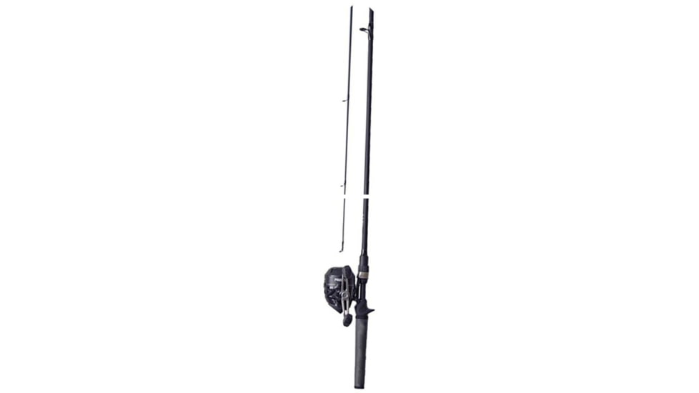 Zebco Roam Spincast Combo, 2 Piece, 6 ft, Black, ROAM3BL602M.NS3