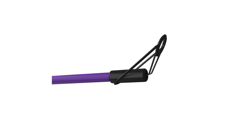 Zebco Roam Baitcast Reel and Rod Combo, 6ft 6in 2-PC Fiberglass Pole w/ Split-Grip MaxTac Handle, Lightweight Graphite Frame, RH Retrieve, Purple, ROAMPR100662MH.NS3