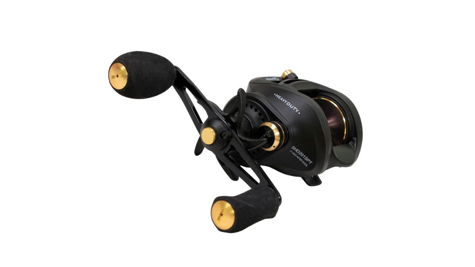 Zebco SMOKE HEAVY DUTY 200 LH 6.61 BC REEL SHD201SPT.BX2