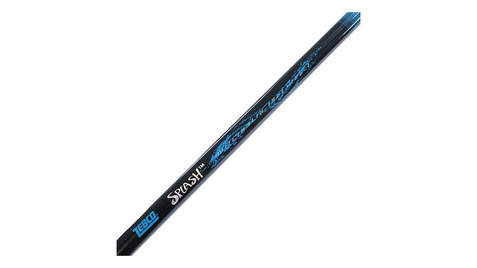 Zebco SPLASH BLUE 6' 2PC MED SC COMBO W/10# SPLBLSC602M.10.NS4