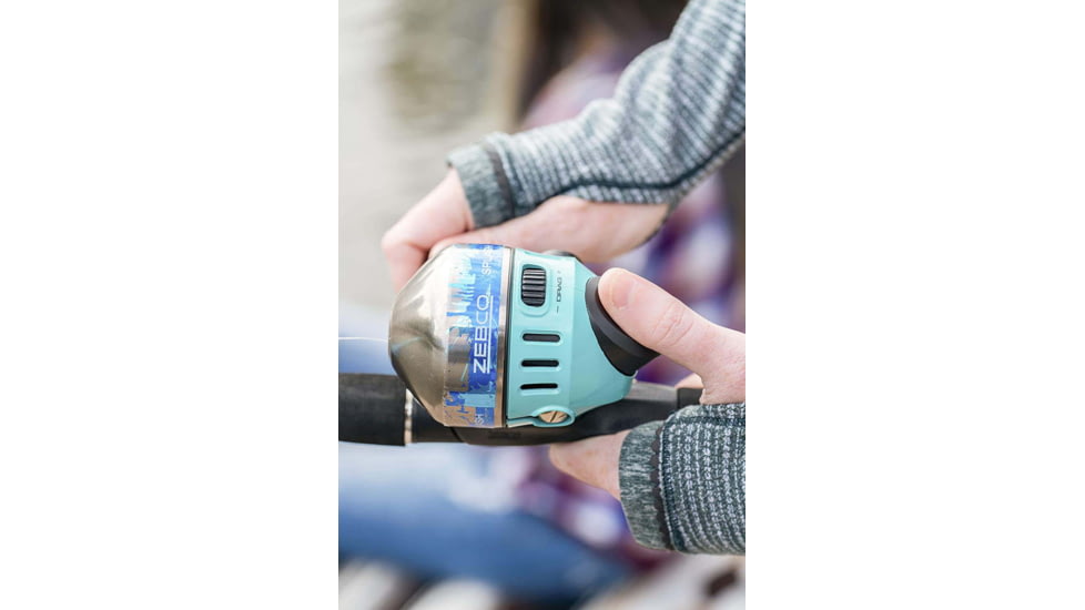 Zebco Splash Combo Spincast, On 6ft 2 Piece Rod, 4 Pack Asstmnt, 2 Blue / 2 Purp, BRSSPLASHSC602M