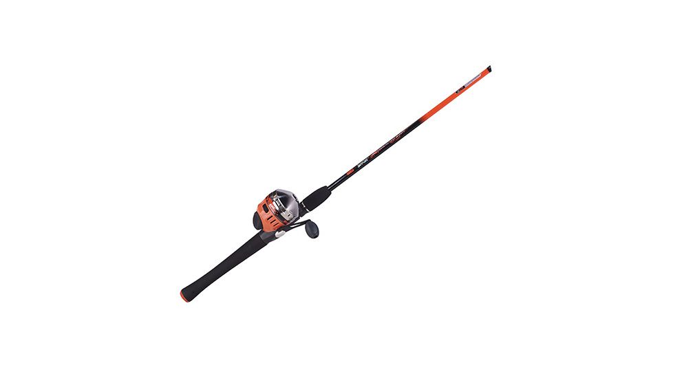Zebco SPLASH ORANGE 6' 2PC MED SC COMBOw/10# SPLORSC602M.10.NS4