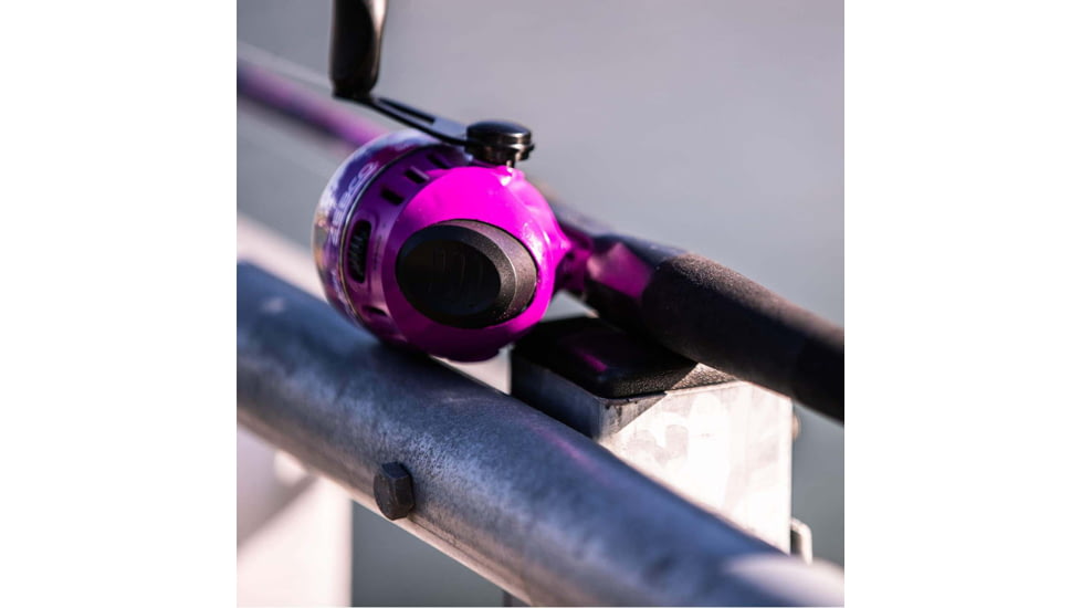 Zebco Splash Spincast Combo, 2 Piece, 6 ft, Purple, SPLPRSC602MB.NS4