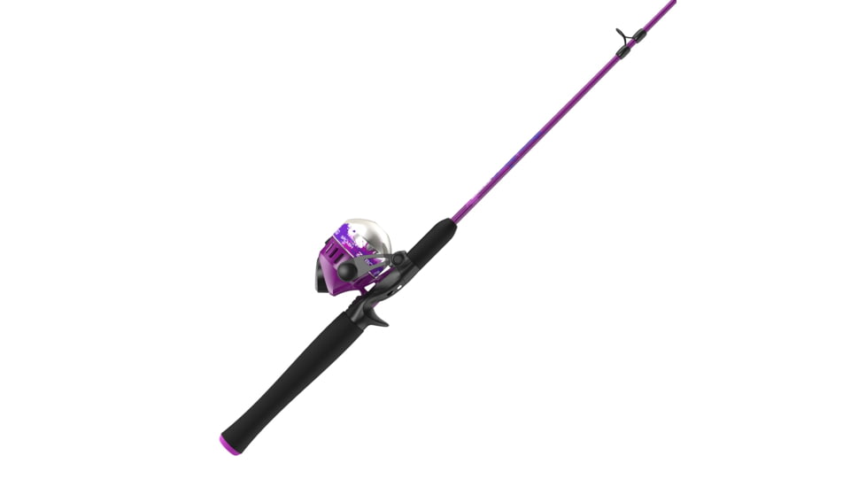 Zebco Splash Spincast Combo, Medium, 4 Color, SPLSC602MB.NS4