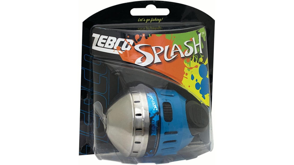 Zebco Splash Spincast Reel, Black/Gray, SPLSCB.CP3