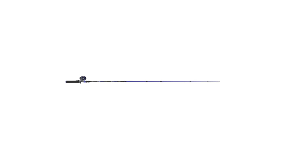 Zebco Splash Spincast Reel and Rod Combo, 6ft 1-PC Fiberglass Rod, Medium, Moderate, SZ 20 Reel, Ball Bearing System, All Metal Gears, Z-Splash Blue, SPLZFBSC602M.NS4