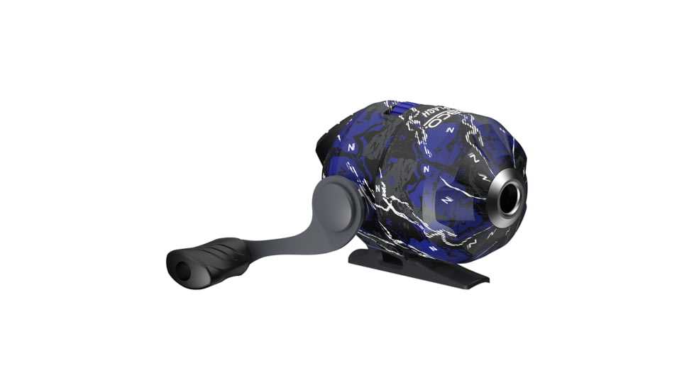 Zebco Splash Spincast Reel and Rod Combo, 6ft 1-PC Fiberglass Rod, Medium, Moderate, SZ 20 Reel, Ball Bearing System, All Metal Gears, Z-Splash Blue, SPLZFBSC602M.NS4