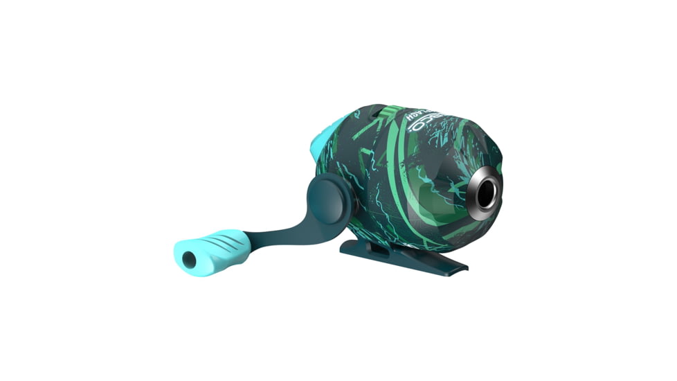 Zebco Splash Spincast Reel and Rod Combo, 6ft 2-PC Fiberglass Rod, Medium, Moderate, SZ 20 Reel, Ball Bearing System, All Metal Gears, Grunge Green, SPLGRGSC602M.NS4