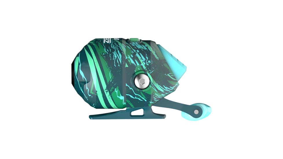 Zebco Splash Spincast Reel and Rod Combo, 6ft 2-PC Fiberglass Rod, Medium, Moderate, SZ 20 Reel, Ball Bearing System, All Metal Gears, Grunge Green, SPLGRGSC602M.NS4