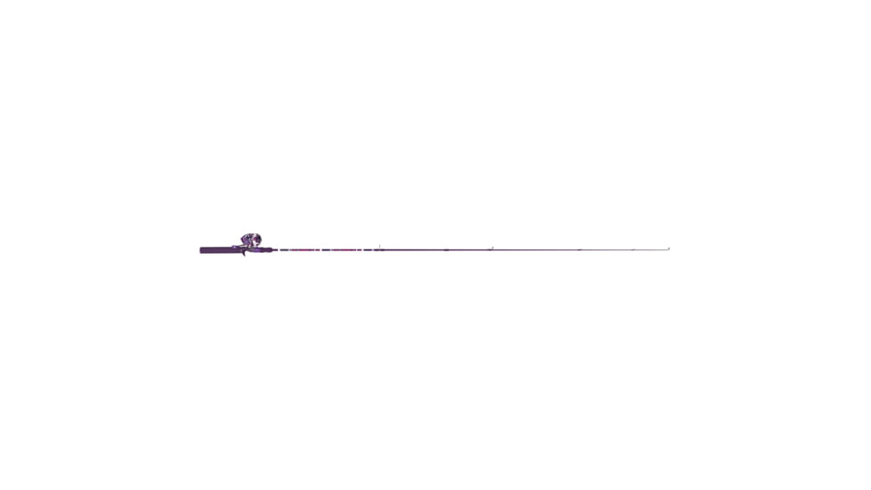 Zebco Splash Spincast Reel and Rod Combo, 6ft 1-PC Fiberglass Rod, Medium, Moderate, SZ 20 Reel, Ball Bearing System, All Metal Gears, Tidepool Purple, SPLTPPSC602M.NS4