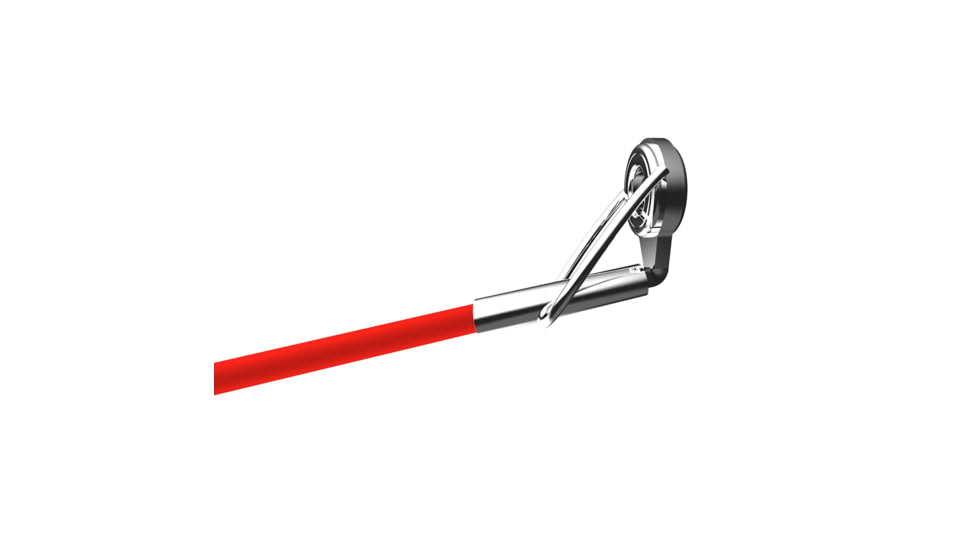 Zebco Splash Spincast Reel and Rod Combo, 6ft 1-PC Fiberglass Rod, Medium, Moderate, SZ 20 Reel, Ball Bearing System, All Metal Gears, Z-Splash Red, SPLZFRSC602M.NS4