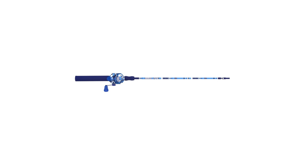 Zebco Splash Spincast Reel and Rod Combo, 6ft 1-PC Fiberglass Rod, Medium, Moderate, SZ 20 Reel, Ball Bearing System, All Metal Gears, Tidepool Blue, SPLTPBSC602M.NS4