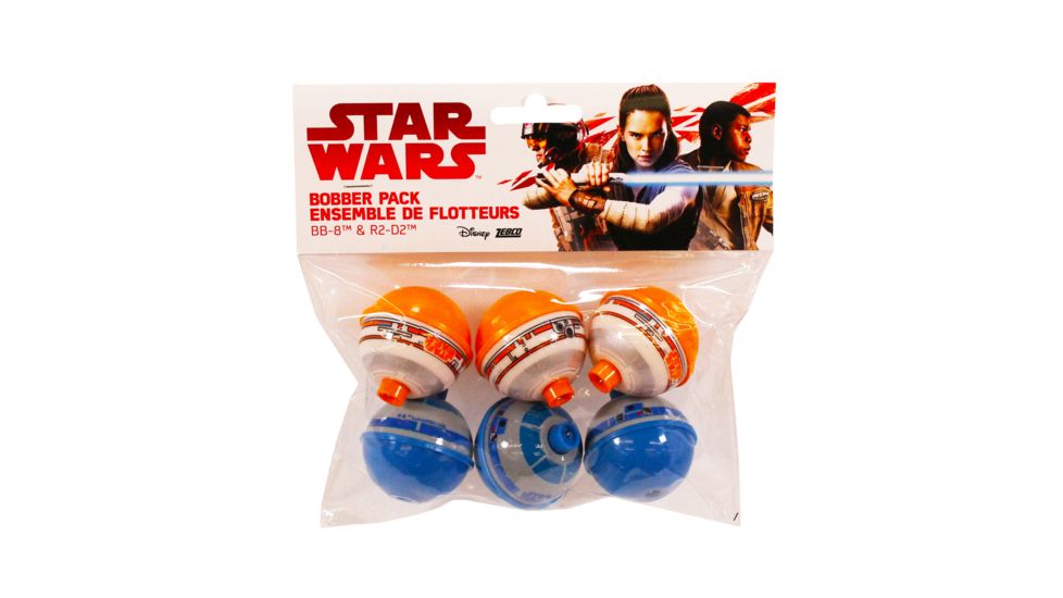 Zebco Starwars 6pc Bobber Set STWRBOB,,BP6