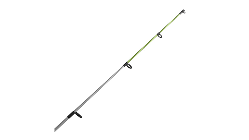 Zebco Stinger Spinning Reel and Rod Combo, 4ft 6in 2-PC Fiberglass Pole, EVA Rod Handle, SZ 10 Reel, Changeable Righ/Left Retrieve, Silver/Black, SSP10462ULA.NS3
