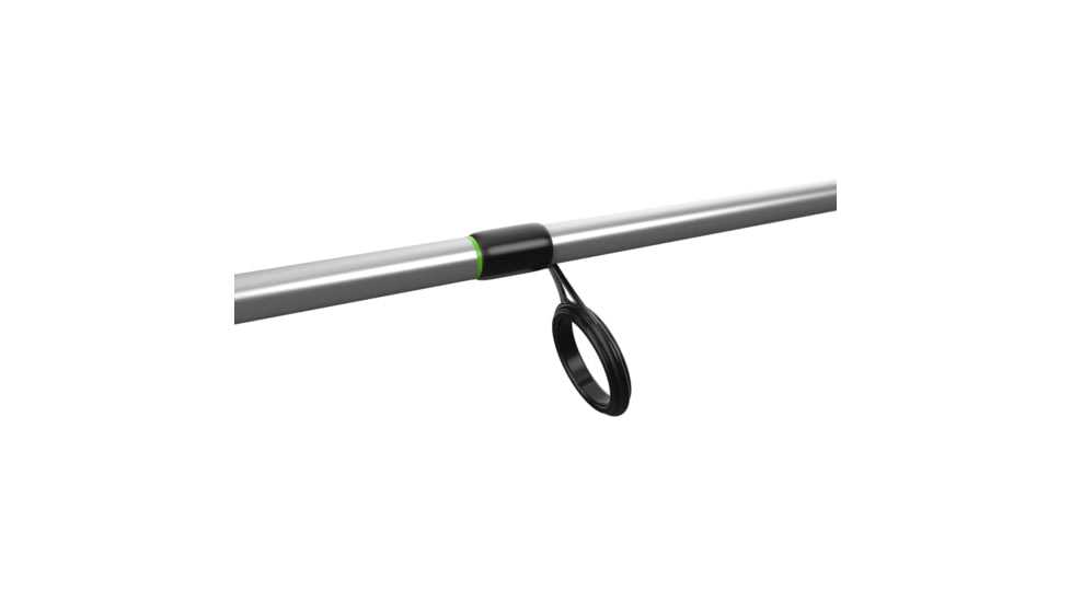 Zebco Stinger Spinning Reel and Rod Combo, 6ft 6in 2-PC Fiberglass Pole, EVA Rod Handle, SZ 30 Reel, Changeable Righ/Left Retrieve, Silver/Black, SSP30662MA.NS3