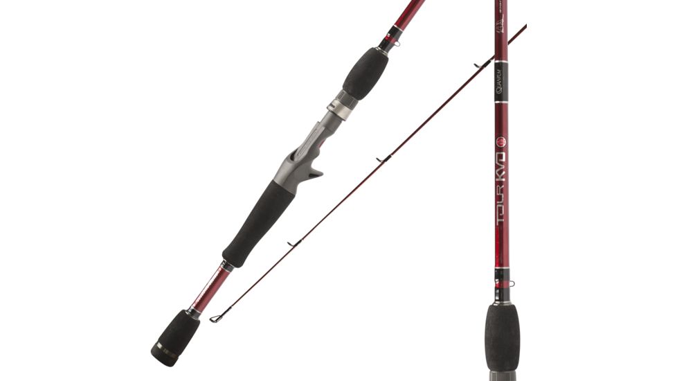 Zebco Team KVD Rod, Casting, 7ft.2in. 1 Piece Medium-Heavy 175183