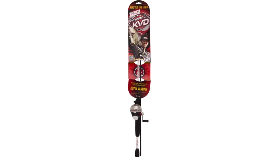 Zebco Team Kvd Spin Combo, Cranking, Ykvd20-s562ml 2bb Spinning Combo 175276