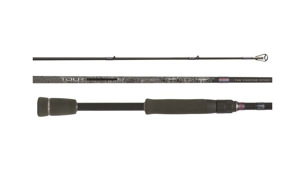 Zebco Tour Tactical 1-Piece Rod, Casting , 6ft.10in. 1 Piece Heavy Biffleft.s Buggi 175223