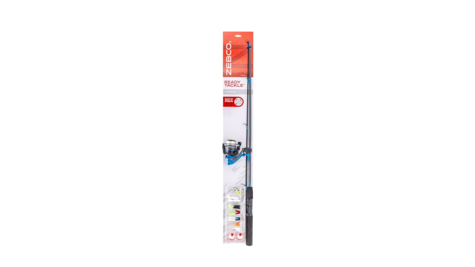 Zebco Ready Tackle 5 ft 6 in Spinning Combo w/All-Purpose Tackle, 2 Piece