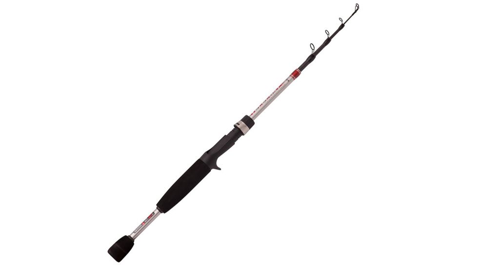 Zebco ZS3810 Quantum Telescoping 6ft Med Casting Rod, Black QXTELC605MFB3