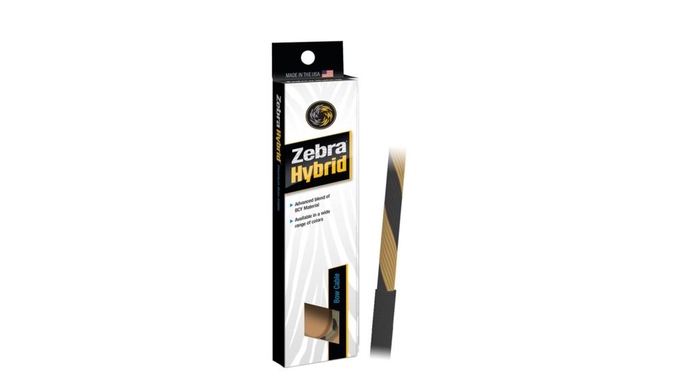 Zebra Hybrid Split Cable, SwitchbackXT Tan/Black 33.5 in 720770161618