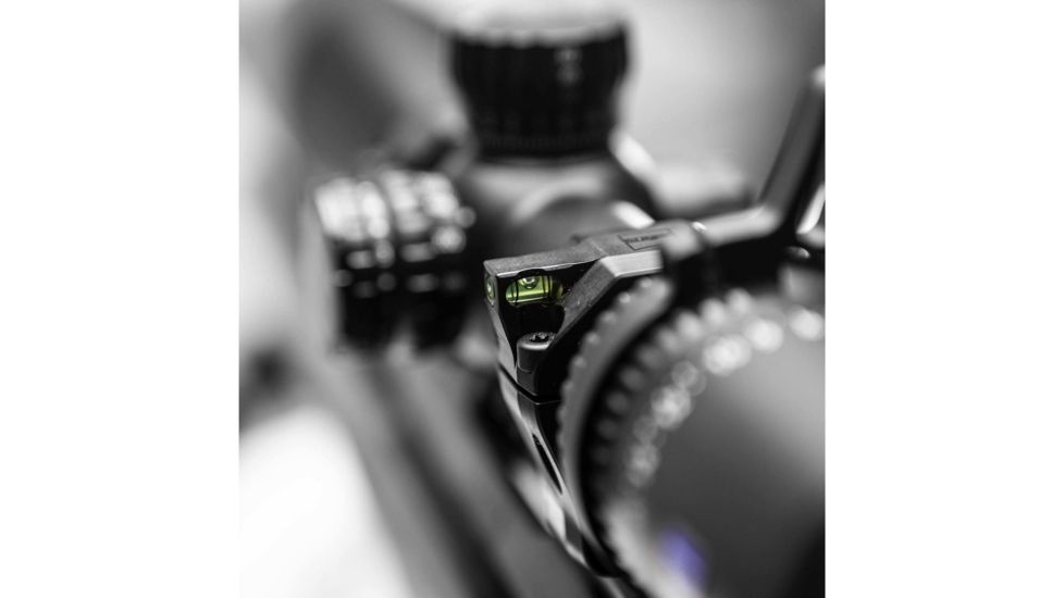 Zeiss 30mm Ultralight 1913 MS Rings w/ Level - X-High, 1.375in/34.9mm, Black, High, 000000-2345-660