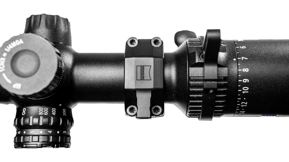 Zeiss 30mm Ultralight 1913 MS Rings w/ Level - X-High, 1.375in/34.9mm, Black, High, 000000-2345-660