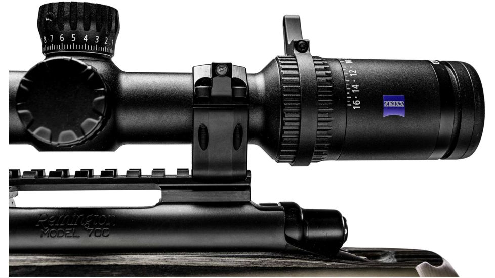 Zeiss 30mm Ultralight 1913 MS Rings w/ Level - X-High, 1.375in/34.9mm, Black, High, 000000-2345-660