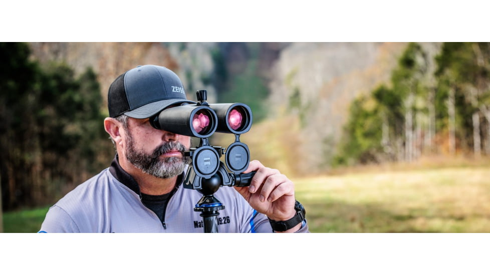 Zeiss Conquest HDX LRP 15x56mm Abbe-Konig Binocular w/ Miliradian Reticle, Black, 525636-9901-000