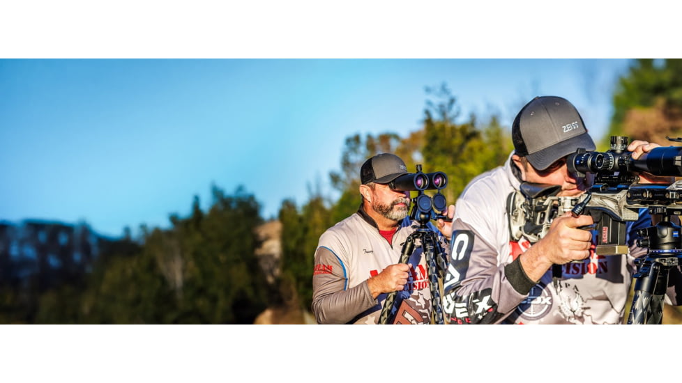 Zeiss Conquest HDX LRP 15x56mm Abbe-Konig Binocular w/ Miliradian Reticle, Black, 525636-9901-000