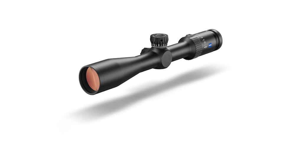 Zeiss Conquest V4 3-12x44mm, 30mm Tube Rifle Scope, Second Focal Plane, Z-Plex 20 Reticle, Black, 522961-9920-080
